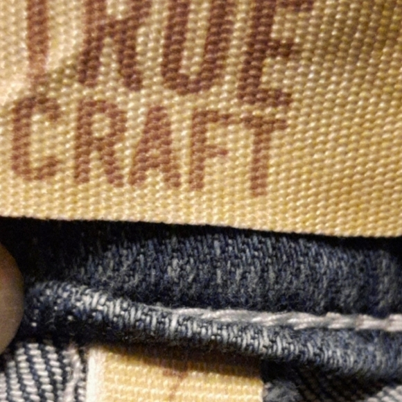 True Craft Girls Denim Shorts Size 7 - Picture 5 of 6